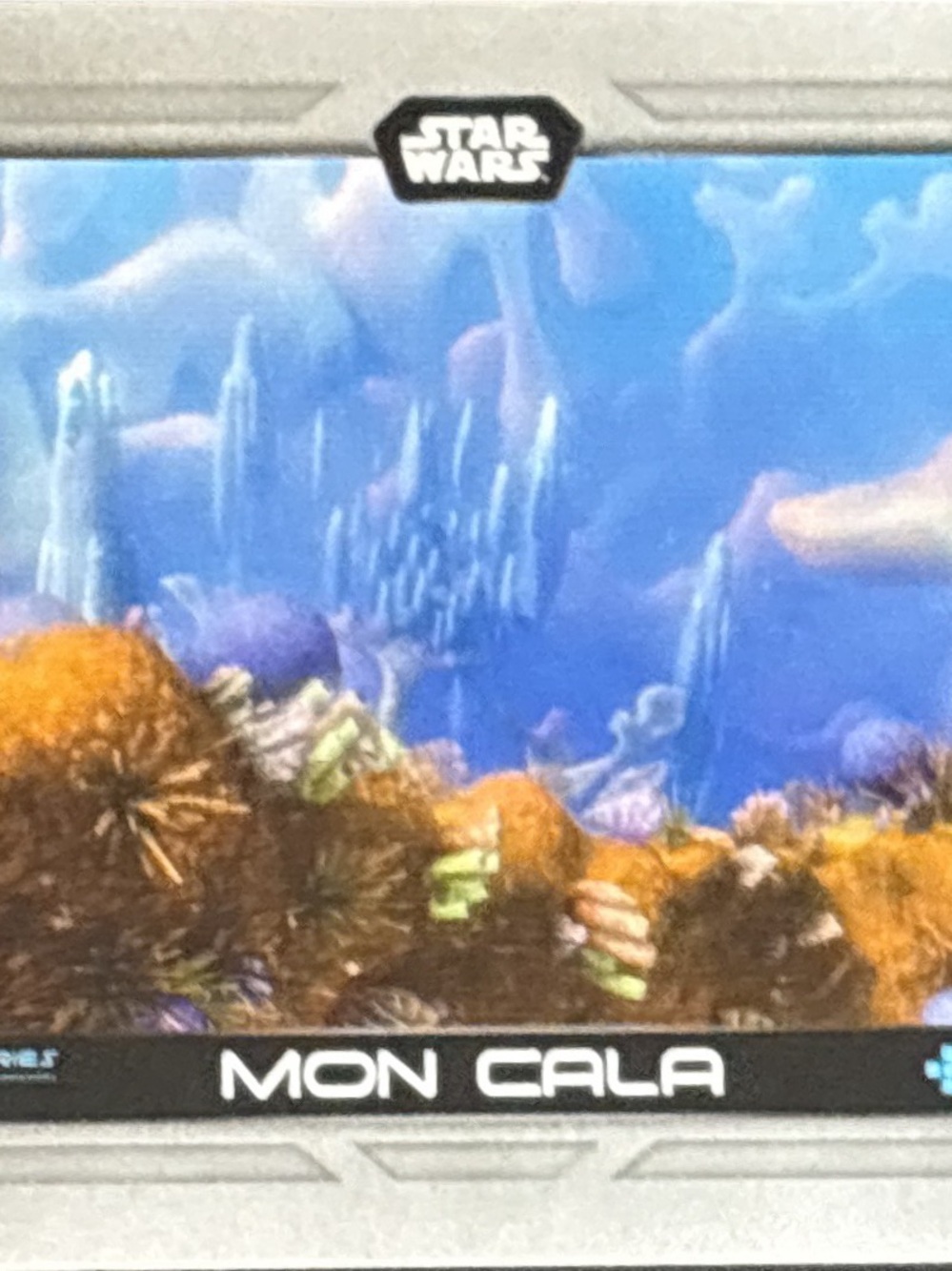 Topps Star Wars Mon Cala trading Card